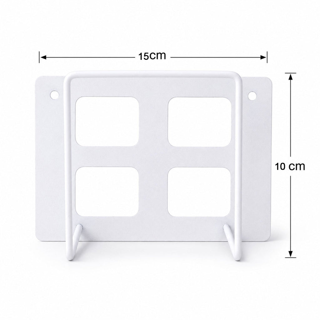 Size guide for  WiFi router wall mount bracket stand