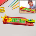 A vibrant Finger Football Game set on a tabletop, ready for exciting play.