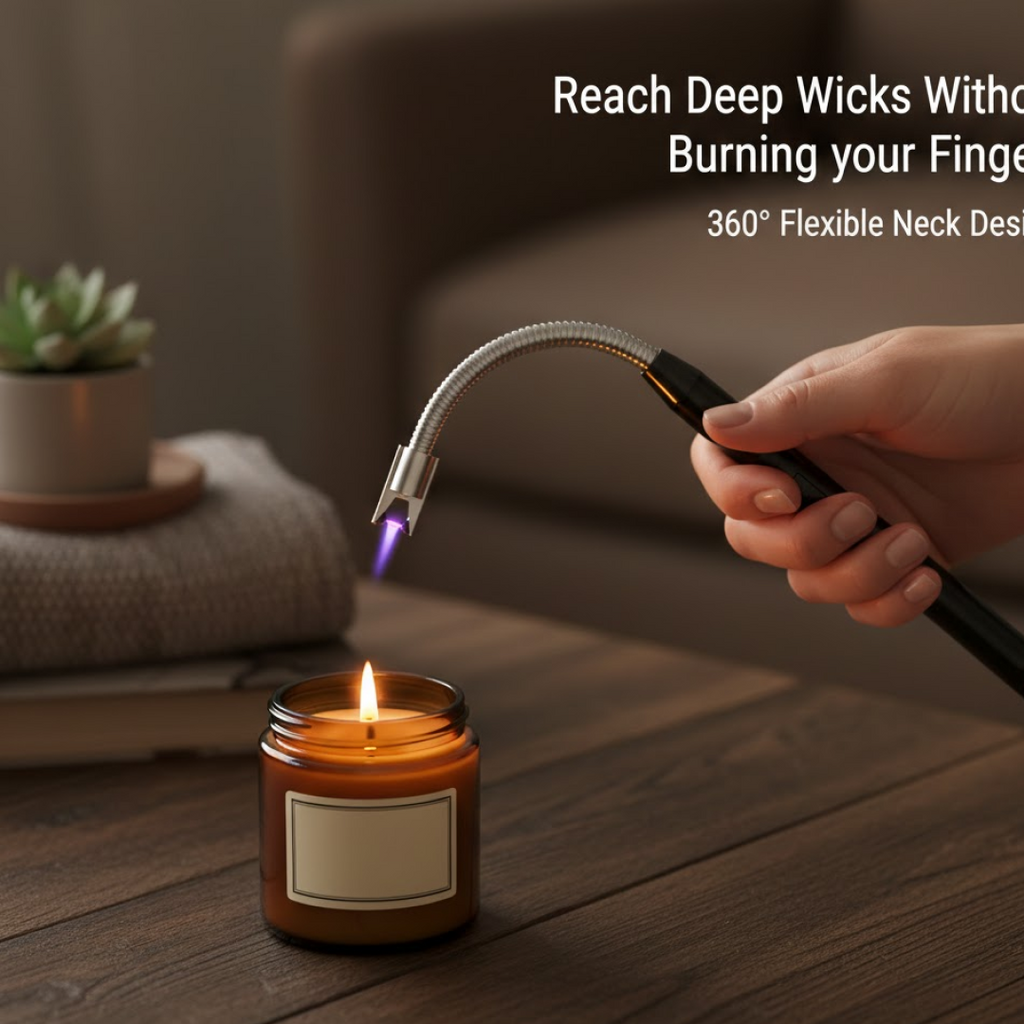 Packaging box for FirePot USB rechargeable electric arc lighter