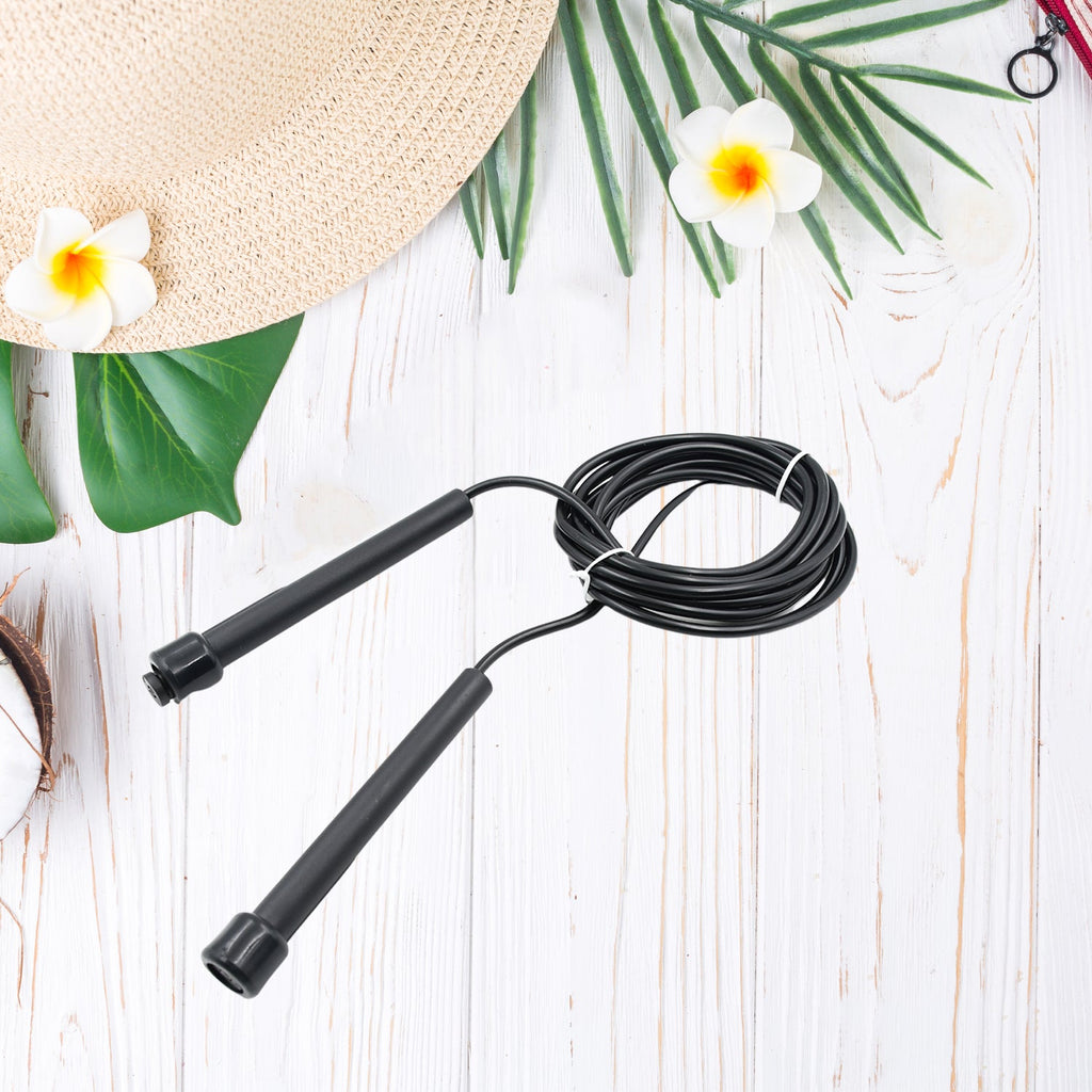 The FitFuzion jump rope suitable for men, women, and children.