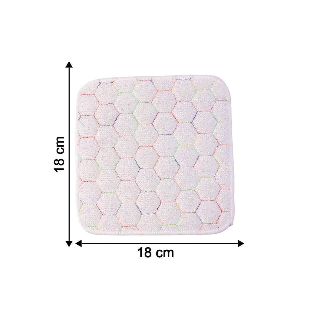 Size 18x18cm scrub pad for kitchen tasks
