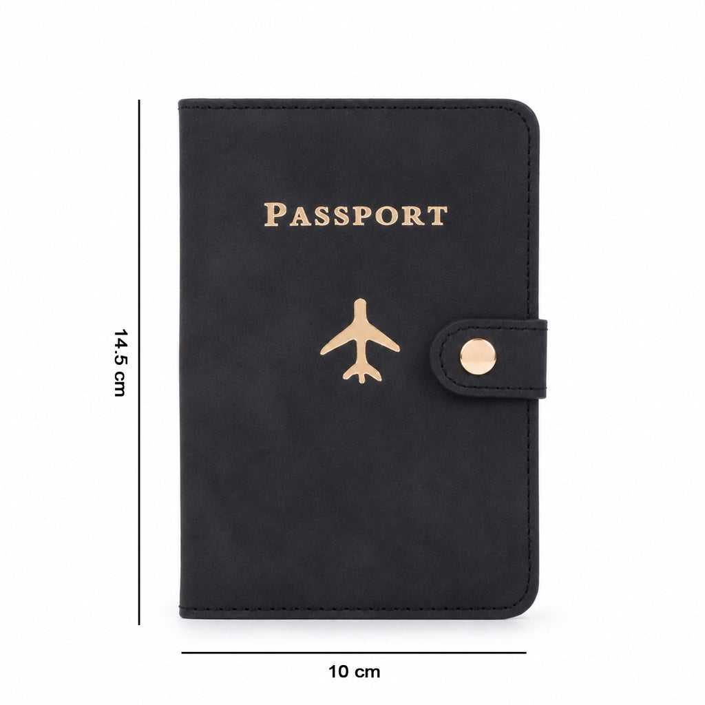 Slim and compact passport holder in stylish design