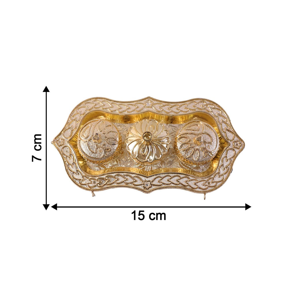 Size guide illustrating dimensions of the Kankavati.