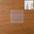Transparent nano adhesive gel wall sticker pad holding light items securely