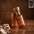 Java Vanilla roll on attar oil in elegant gold bottle