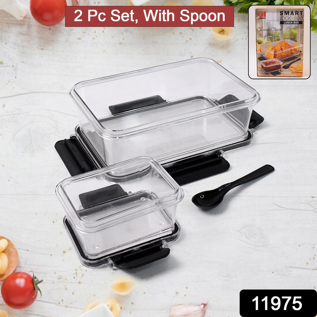 Close-up of air seal lids locking plastic kitchen storage containers tightly