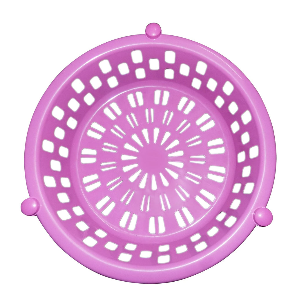 The easy-to-assemble plastic storage rack, ideal for decluttering any room in your home.