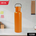 Own Hydrate stainless steel water bottle displayed upright
