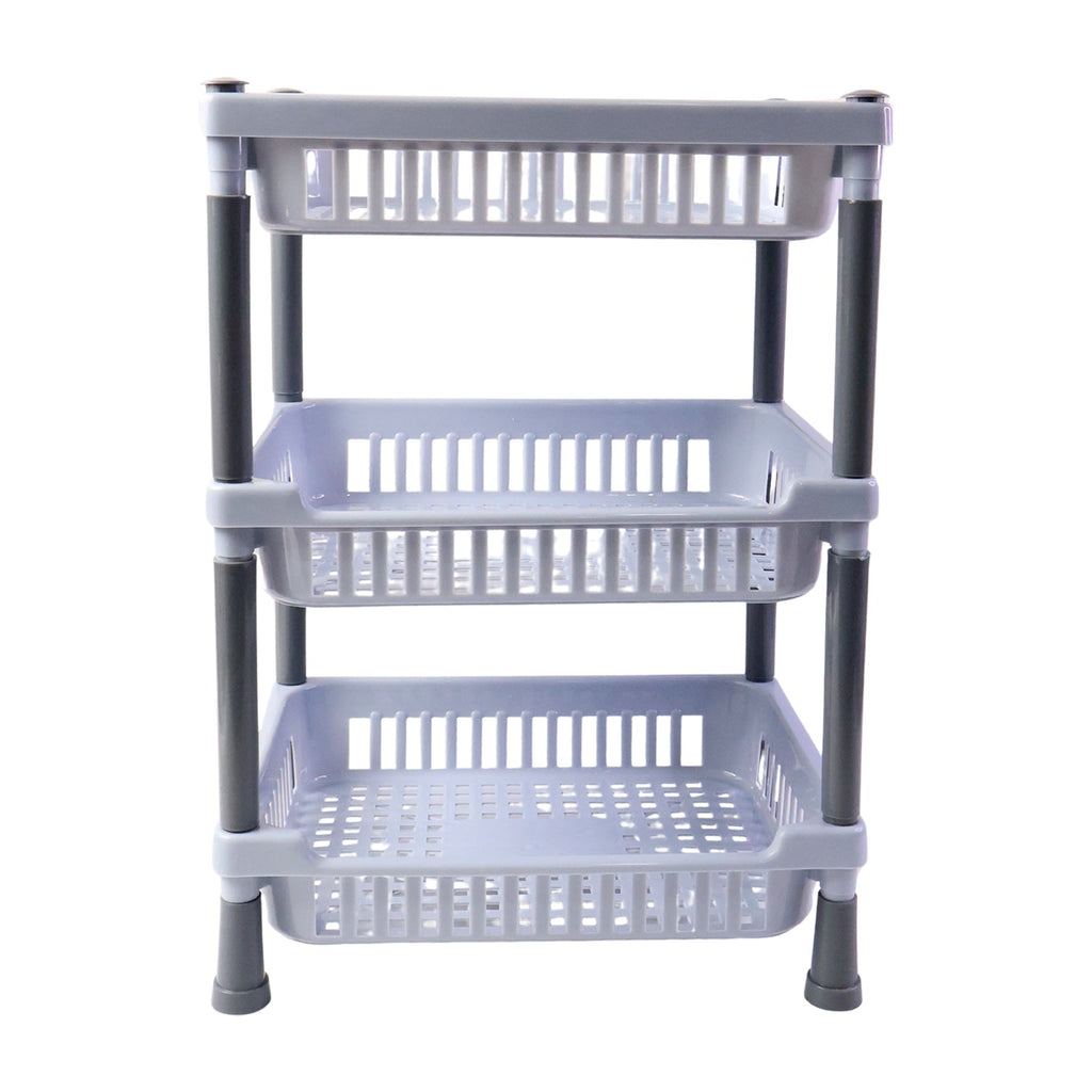 Versatile utility rack suitable for kitchen and home storage needs
