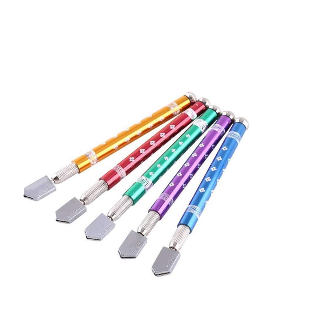 Pencil glass cutter demonstrating its easy-to-hold design.