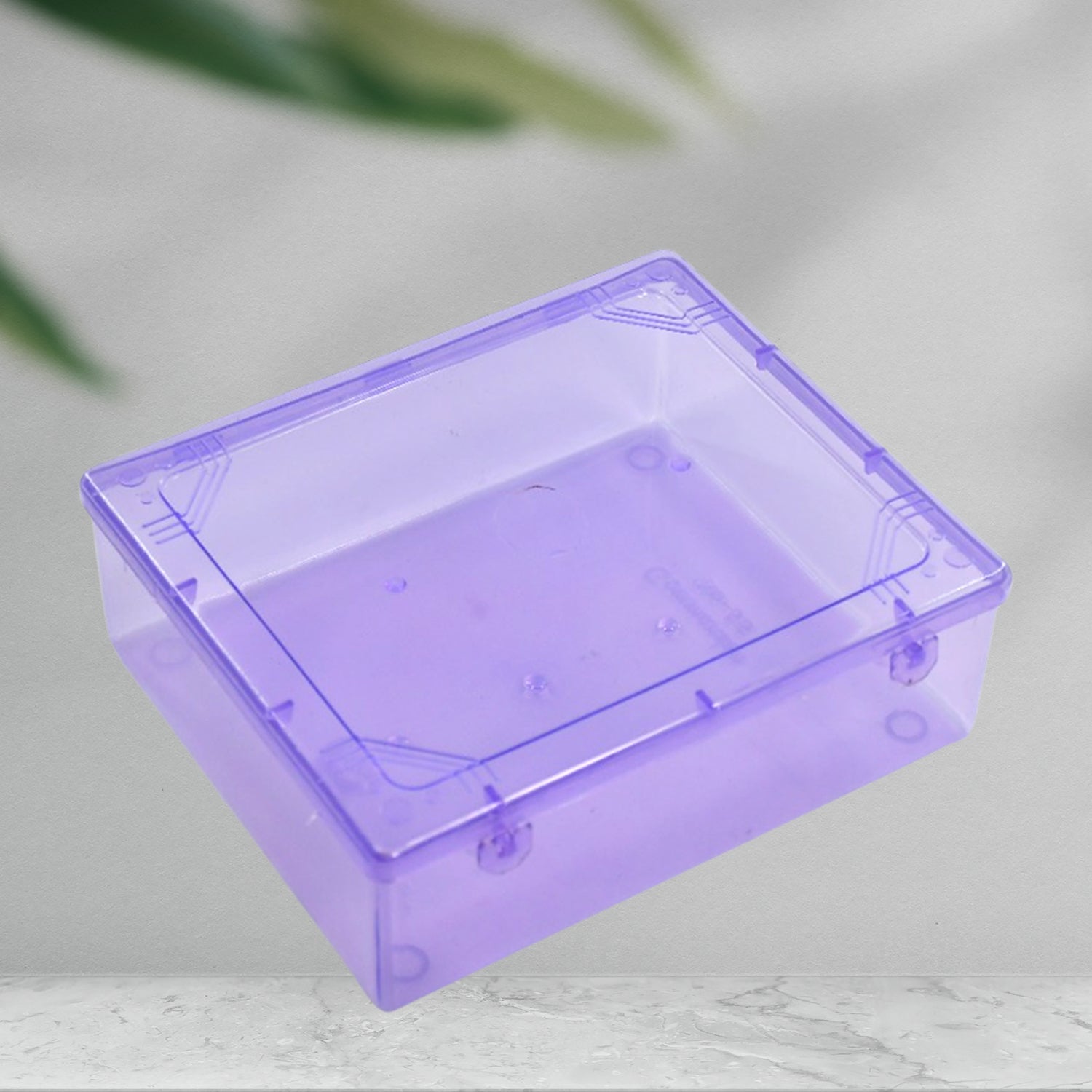 Multipurpose storage container for organizing kitchen items or office supplies.