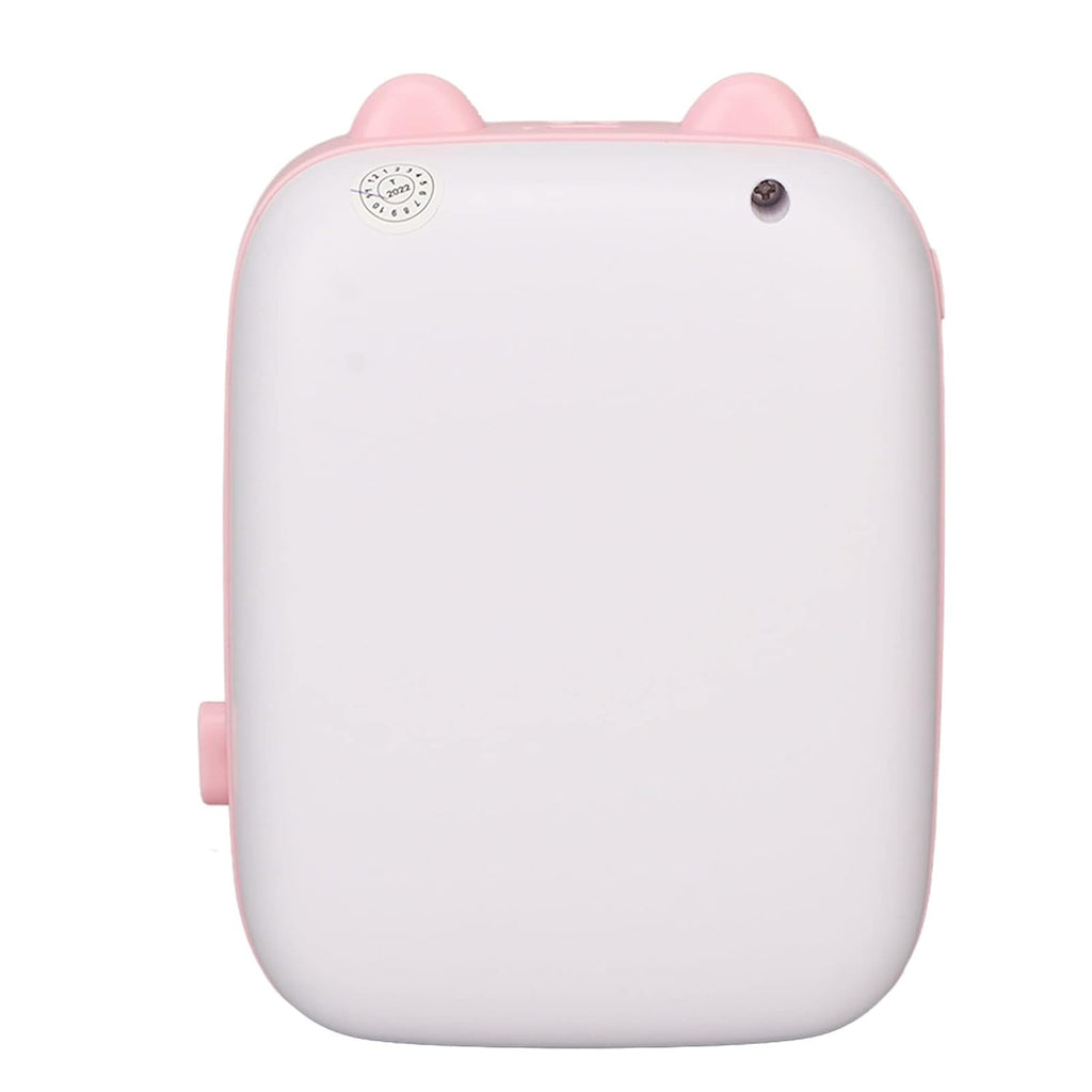 Another angle of the Pocket Mini Printer, showcasing its sleek design and easy-to-use button layout.