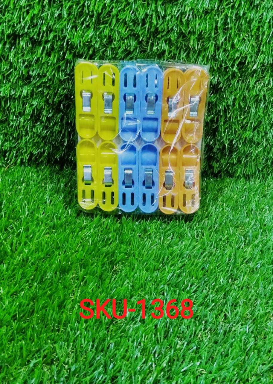 Non-slip cloth drying clips in various colours, essential for every home.