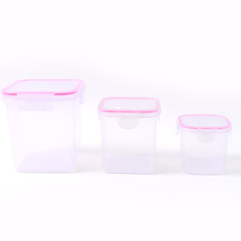 Durable airtight storage containers with easy-to-lock lids for spices
