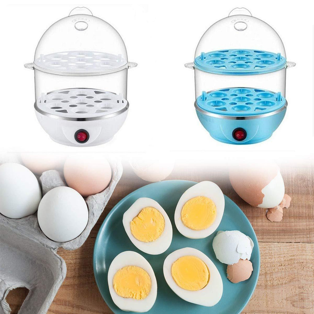 Side view of the Electric Egg Boiler, showcasing its sleek and modern design.