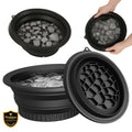 Main image showing  Silicone Face Ice Bowl's flexible silicone design