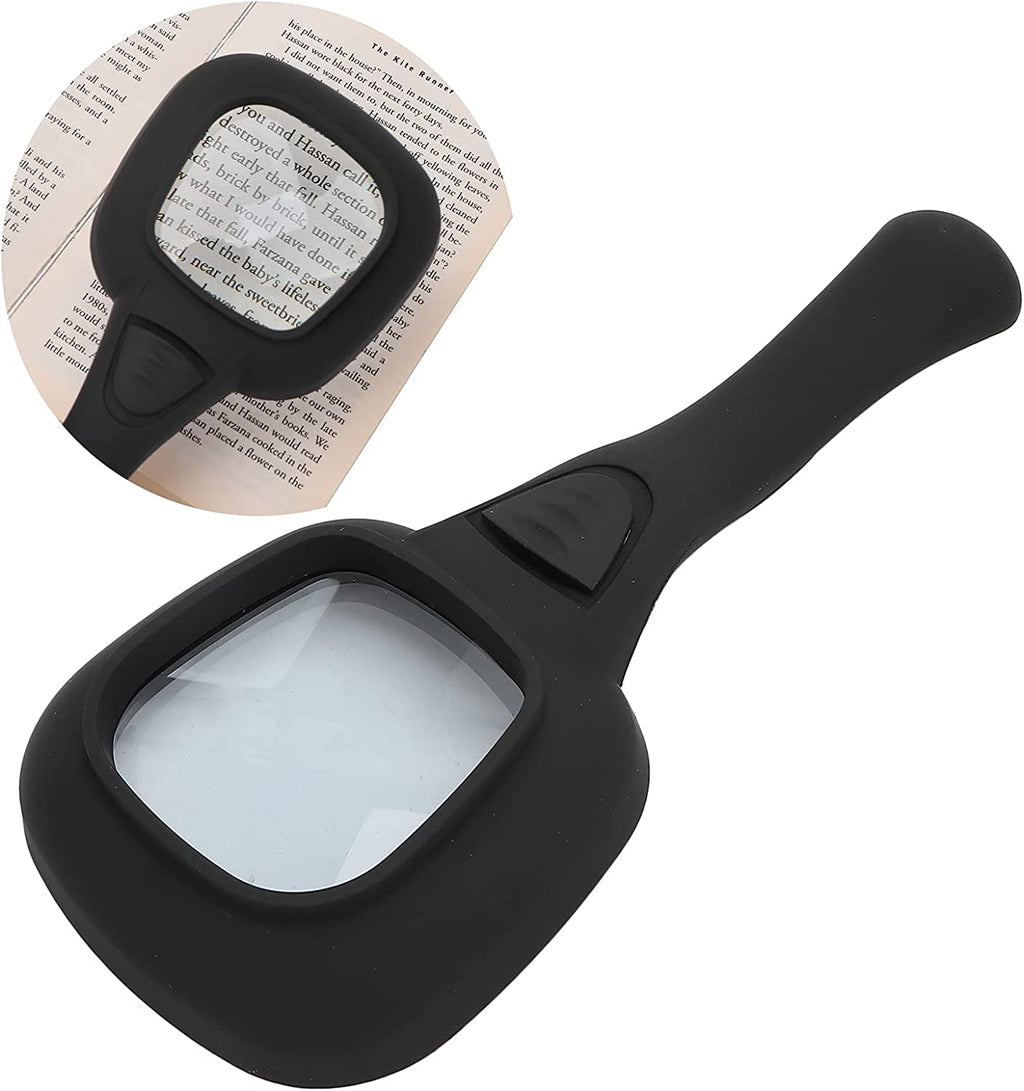 Portable LED magnifier for exploring maps and intricate details.
