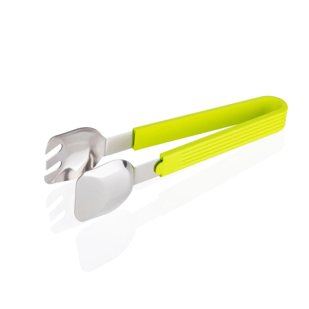 Multi-purpose salad tongs making serving food simple and quick.