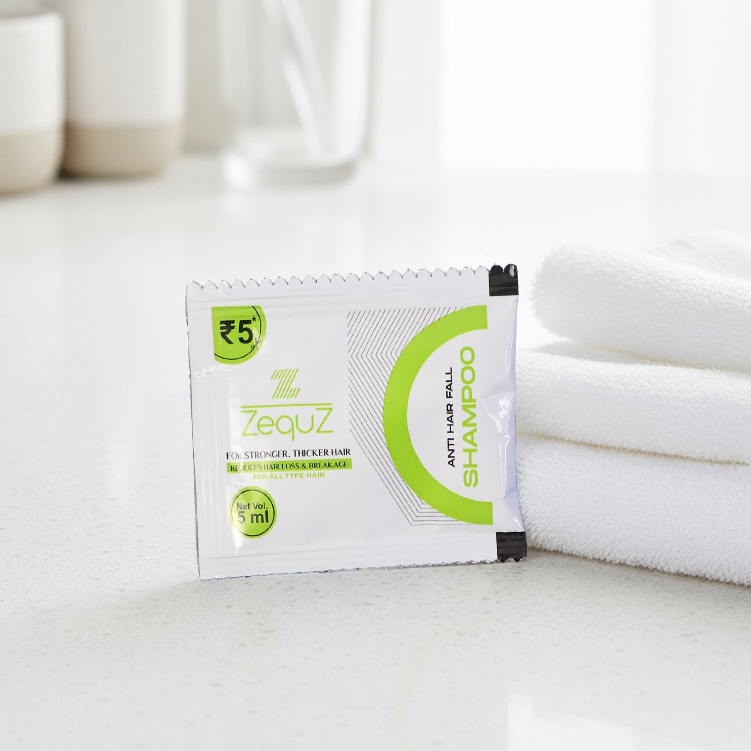 Foaming anti-hair fall shampoo wash for healthier scalp and hair