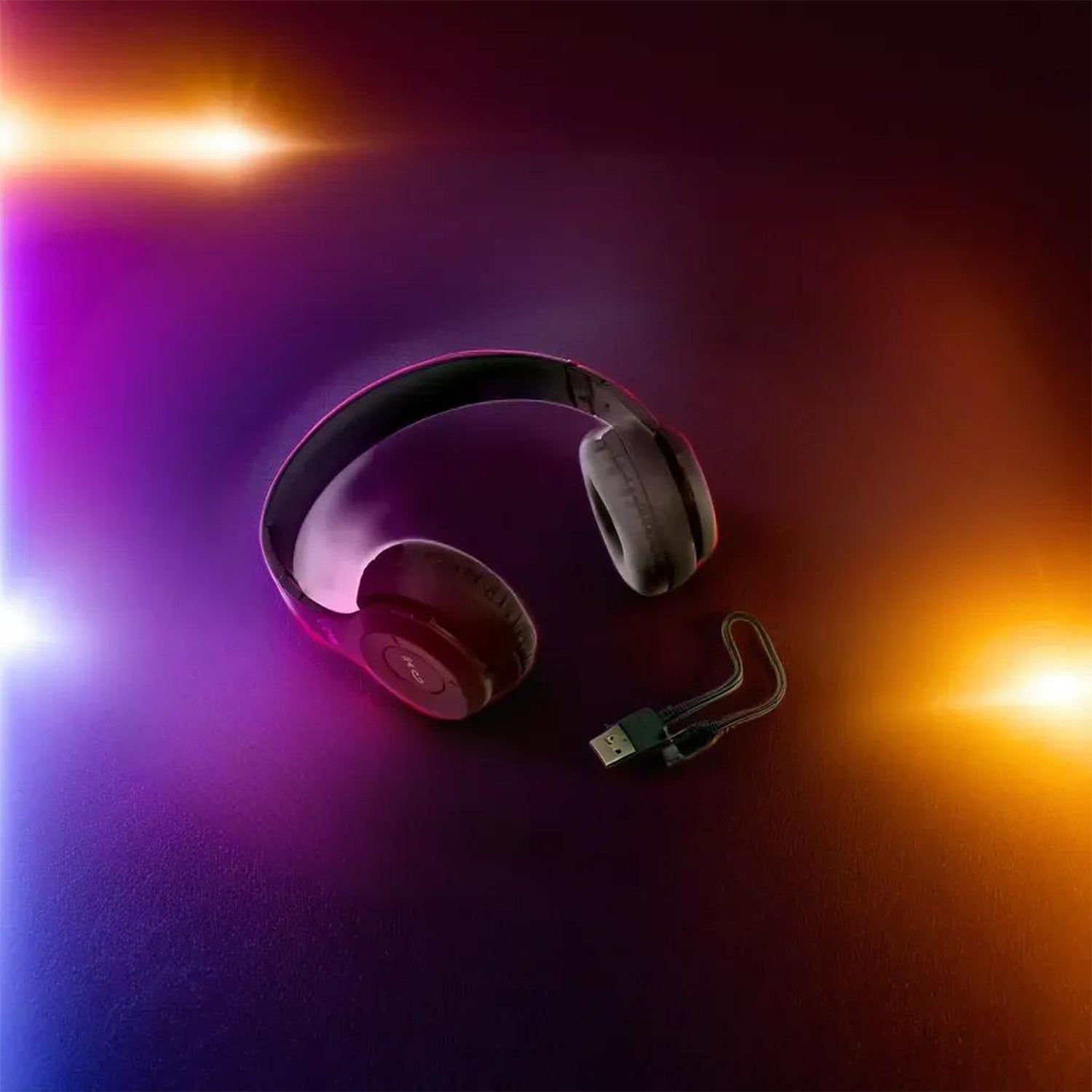 Person using the Phonixio Bluetooth headset for hands-free calling.