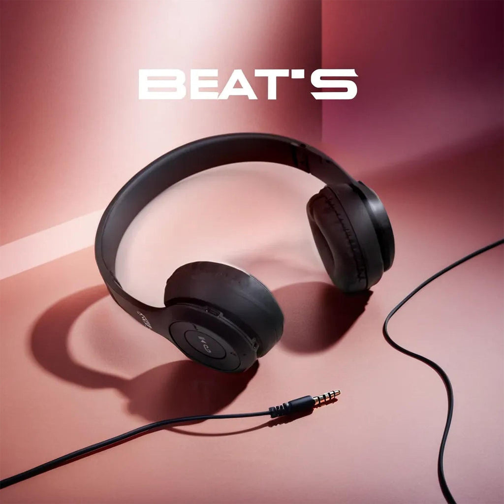 Side view of the Wireless Bluetooth Headset highlighting the SD card slot.