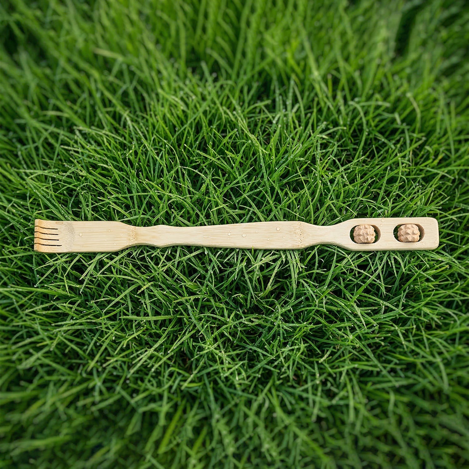 Back scratch stick wooden massager for muscle relief