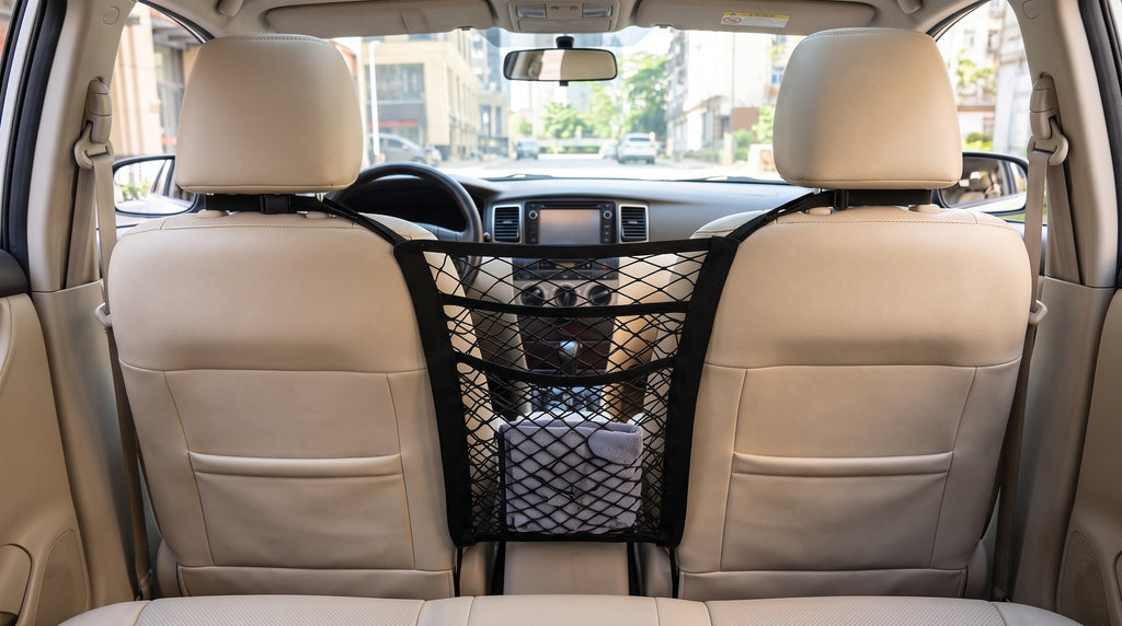 3 Layer Car Mesh Organizer | Back Seat Storage Pocket for Cars