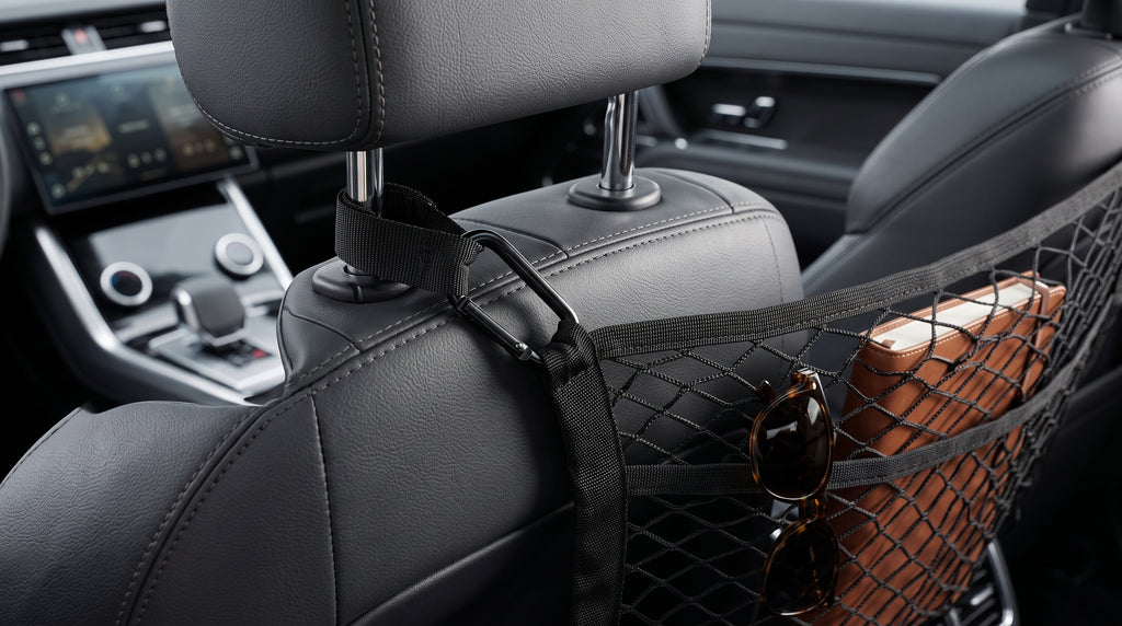 3 Layer Car Mesh Organizer | Back Seat Storage Pocket for Cars