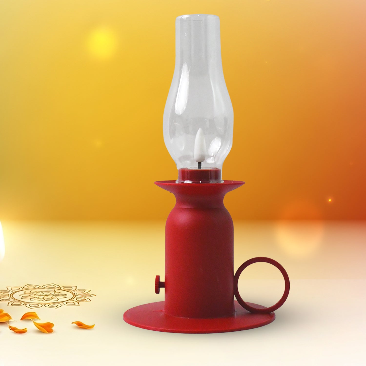 Decorative LED candle lamp for home ambience lighting