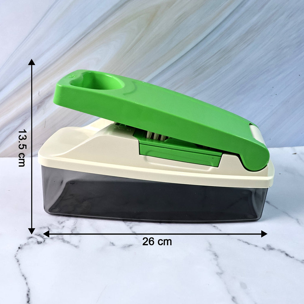 Multipurpose kitchen chopper with cleaning tool for blade maintenance