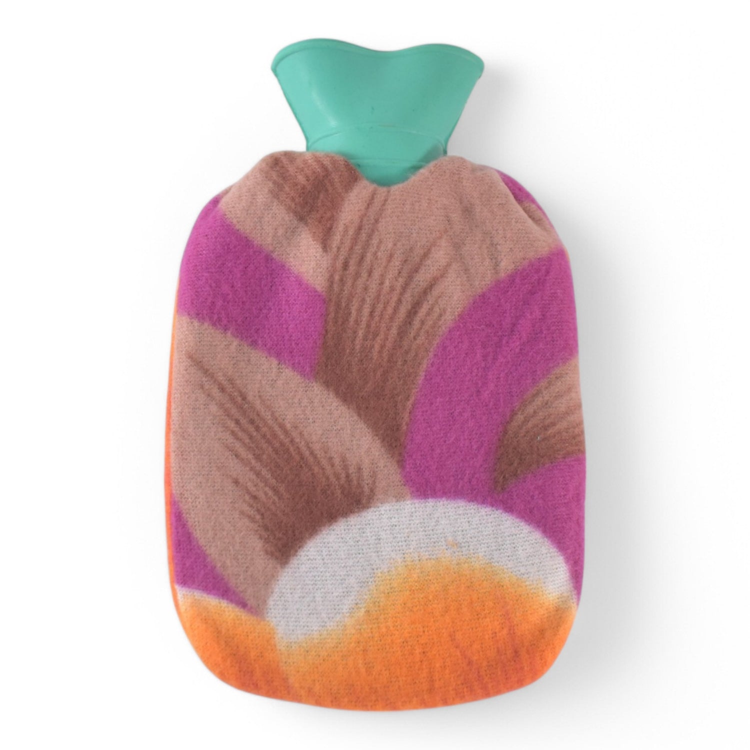 Compact hot water bottle bag ideal for menstrual and muscle pain relief