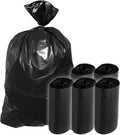 Single eco-friendly trash bag in use showing durability
