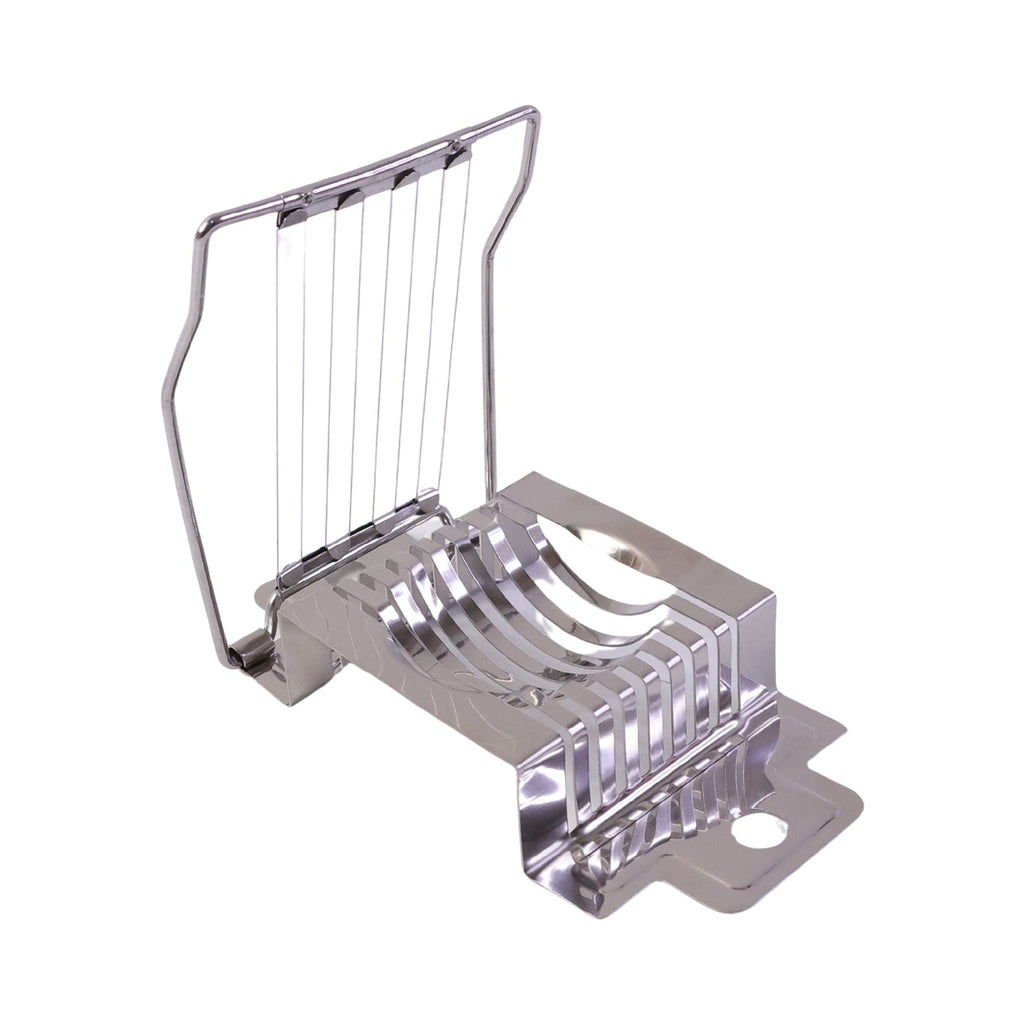 Detailed view of egg slicer wire