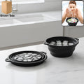 Portable foldable silicone ice facial bowl for skin care