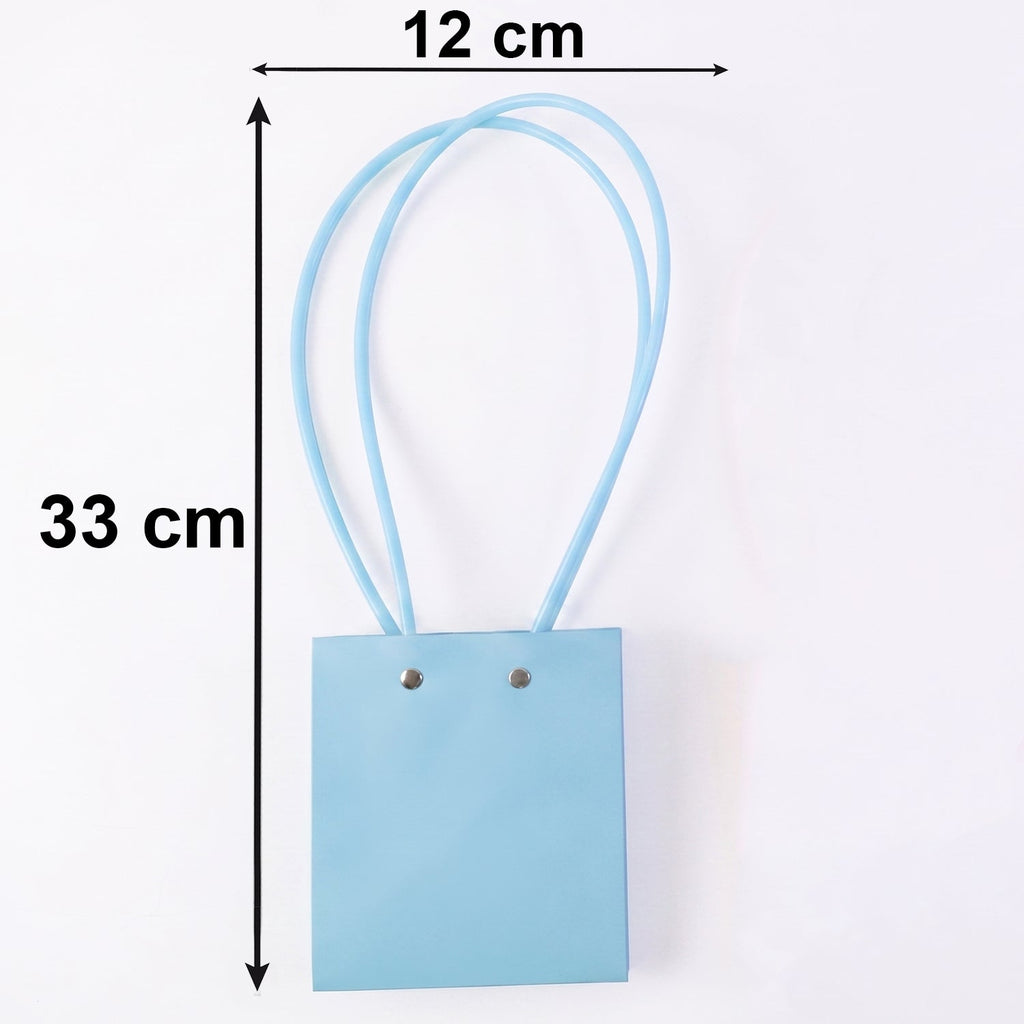 Flower bag size guide for various bouquet sizes
