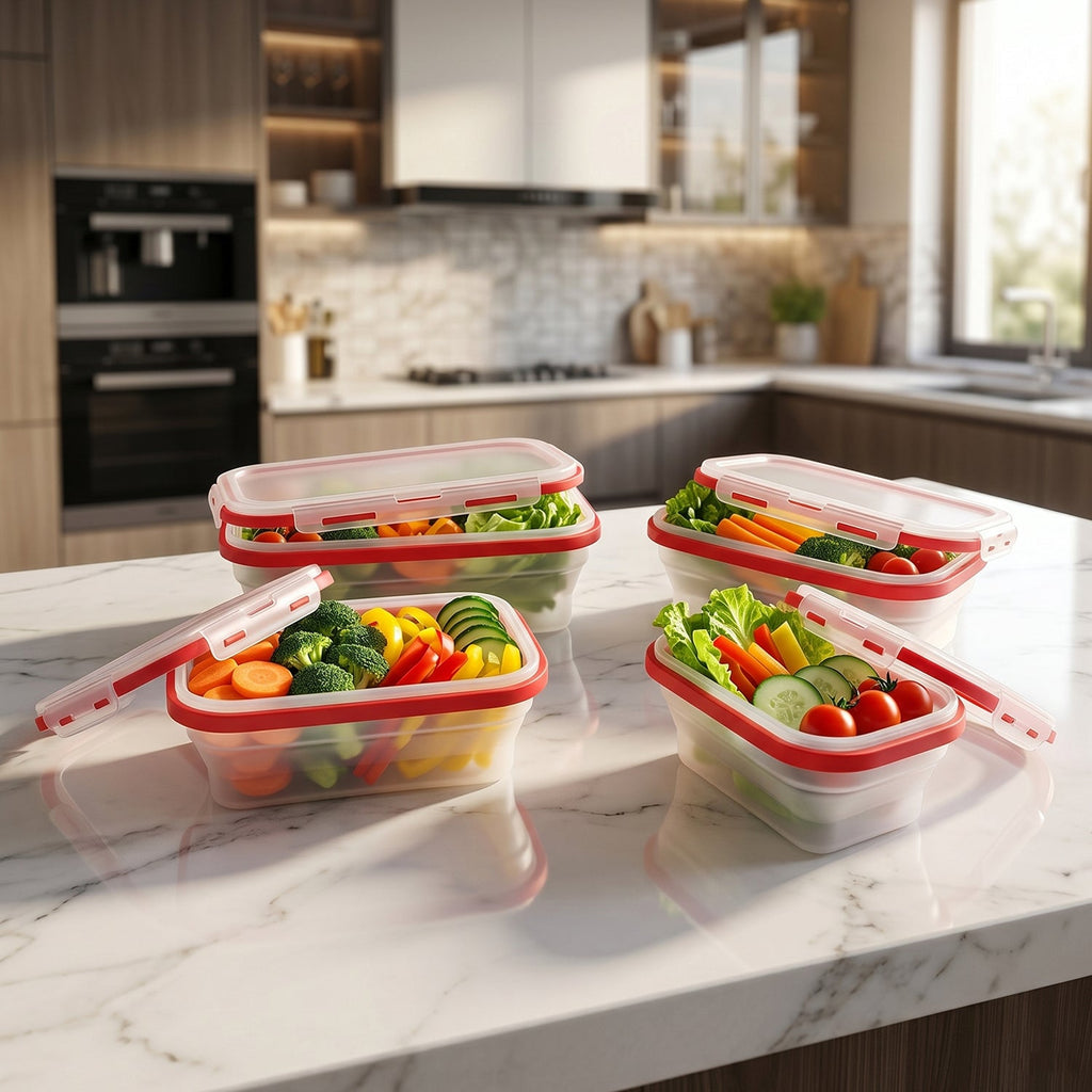 Food storage container suitable for fridge