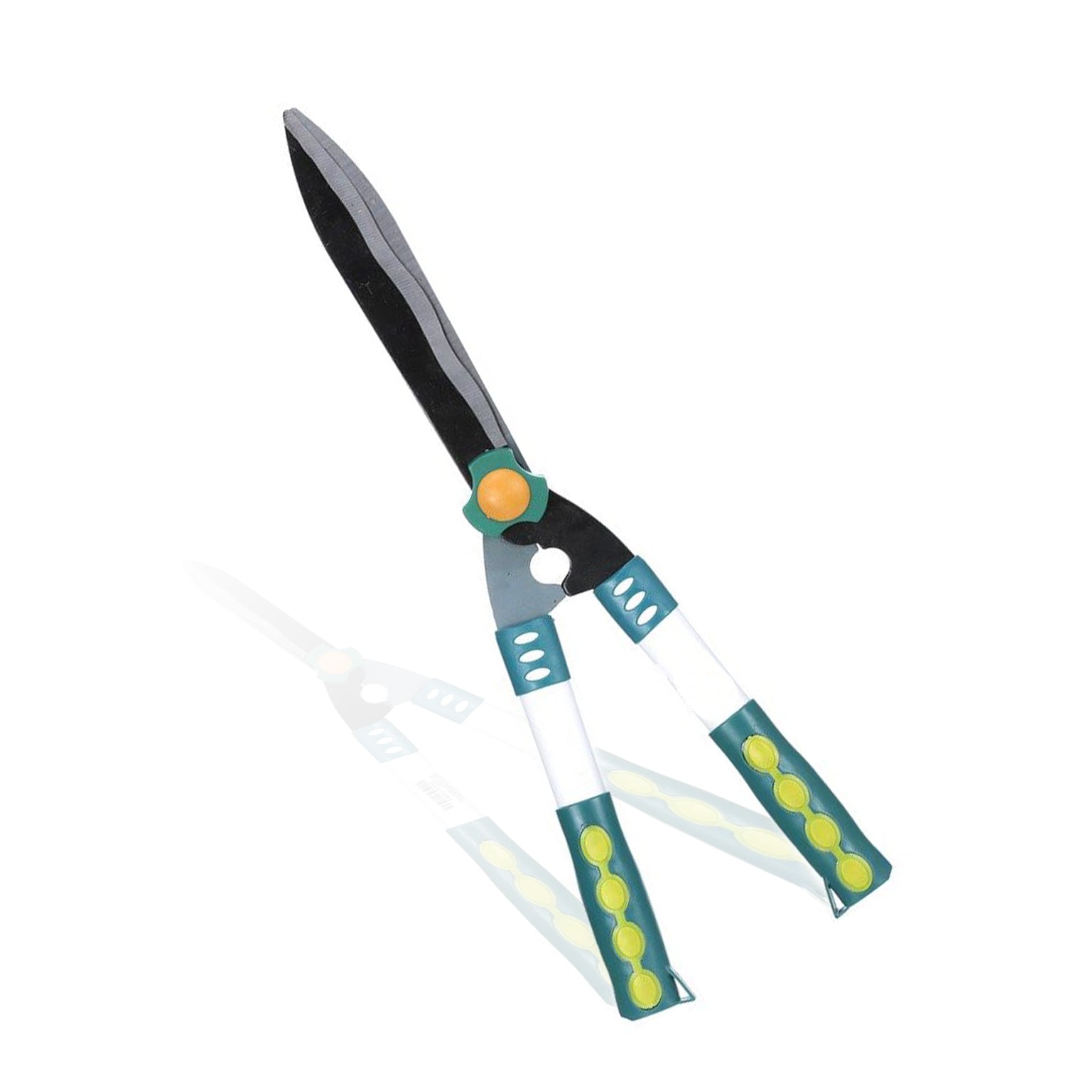 Indo Glow garden scissor showcasing its sharp blades for efficient trimming.