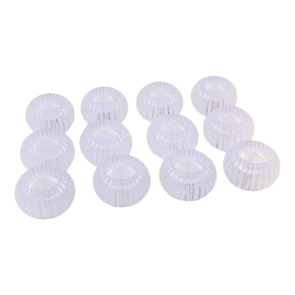 Reusable LED tealight candles with crystal-effect design for festive décor