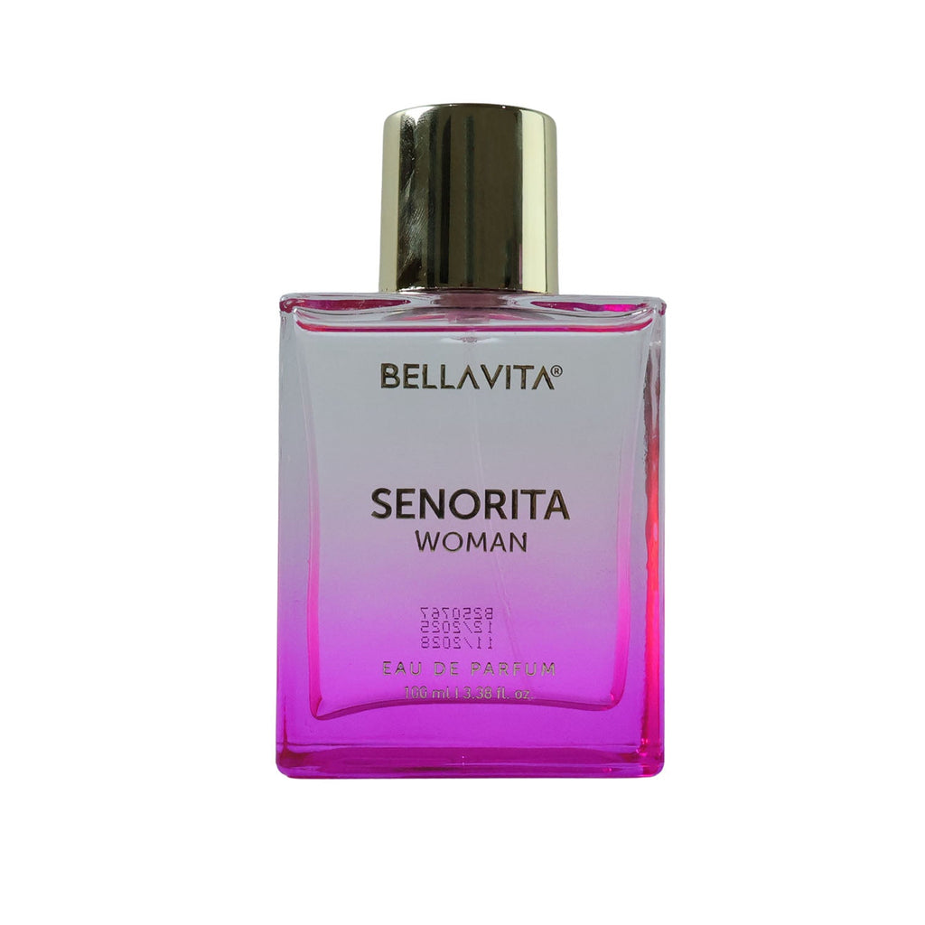 Women fragrance showcasing floral and fruity notes