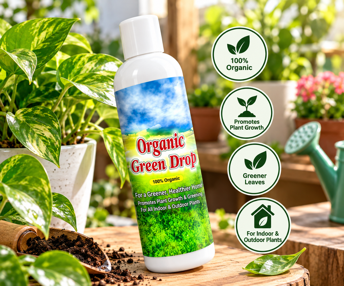 Organic Plant Booster – Liquid Fertilizer for All Plants | Buy 1 Get 2 Free