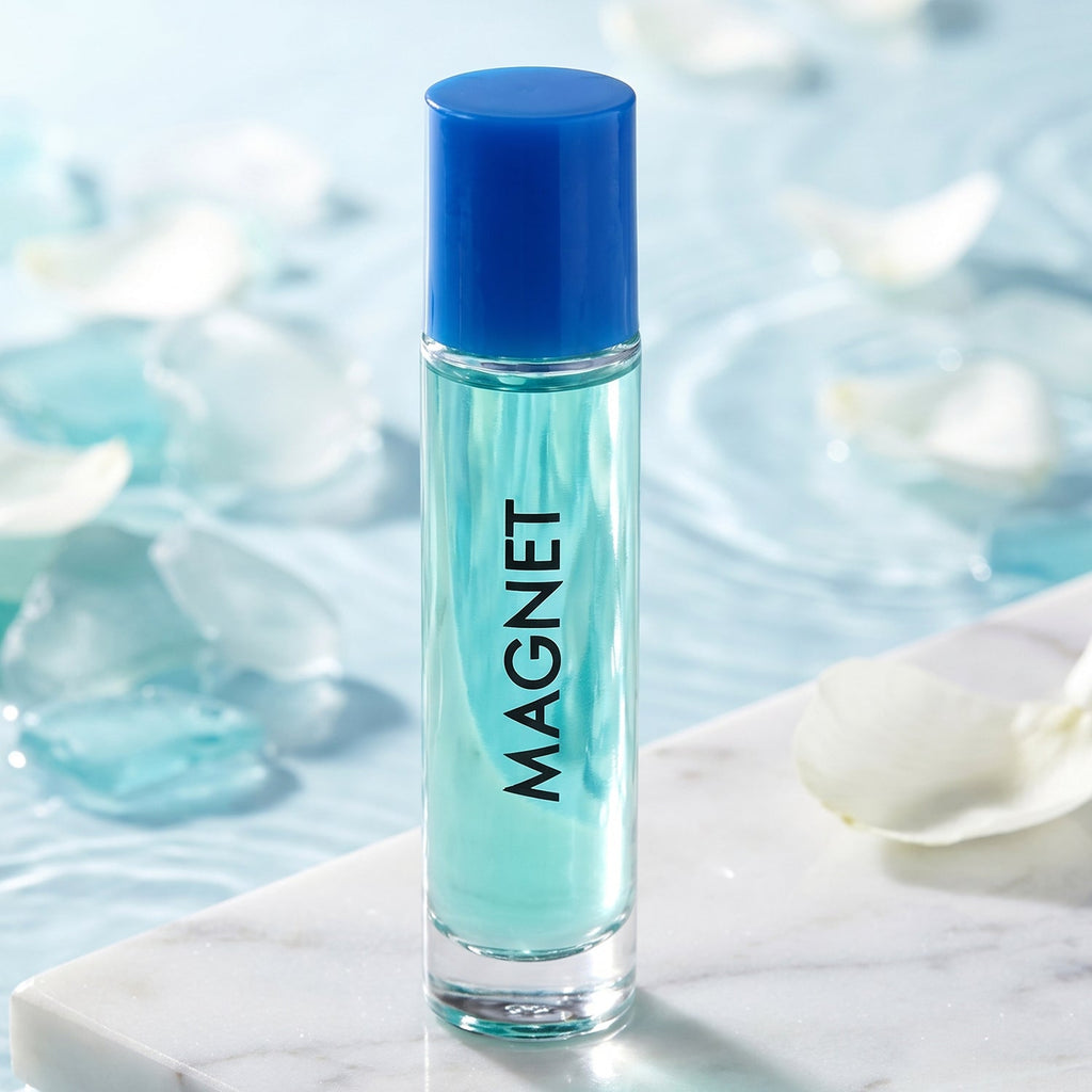 Front view of men's Eau De Parfum