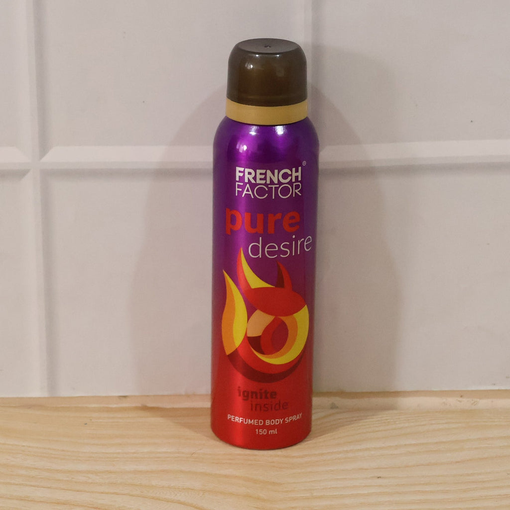 French Factor Perfumed Body Spray Ð Long Lasting Freshness & Odor Control