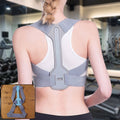 Ergonomic back posture belt for support and pain relief