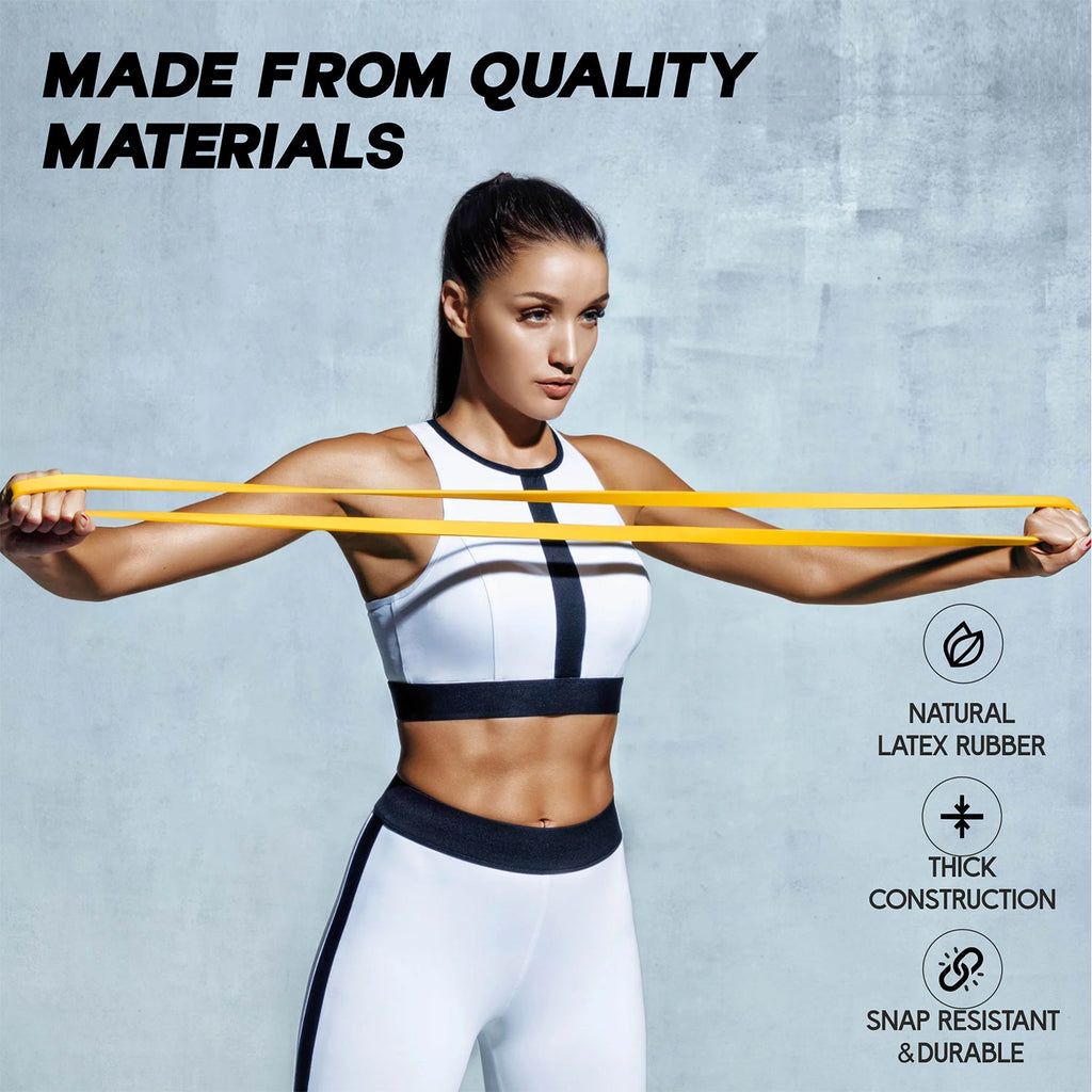Resistance Loop Band used in strength training and physiotherapy routines