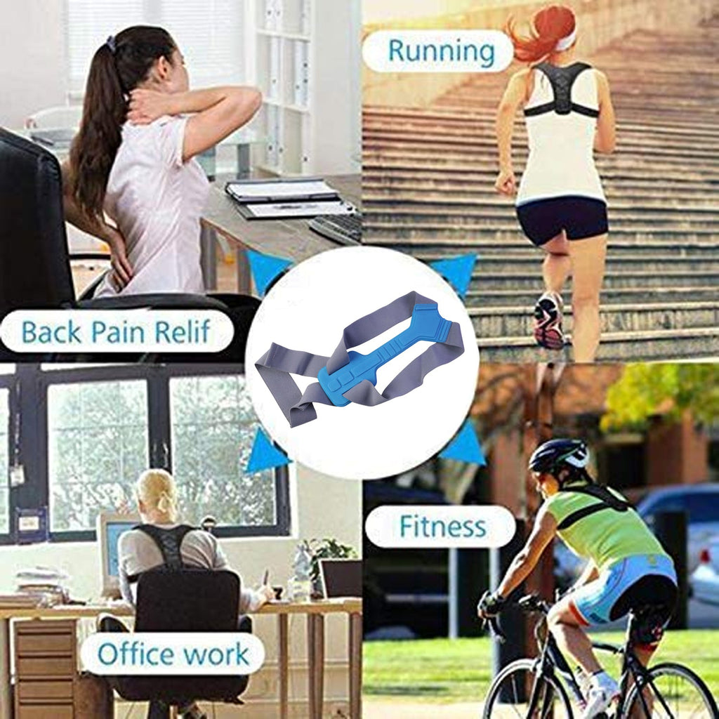 Breathable and lightweight back posture support belt