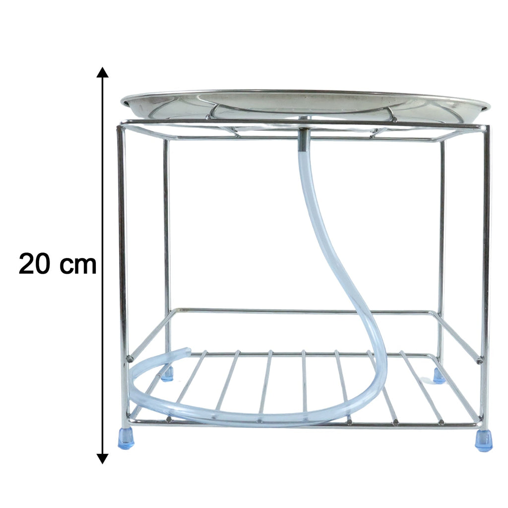 Countertop utensils holder with sturdy metal design