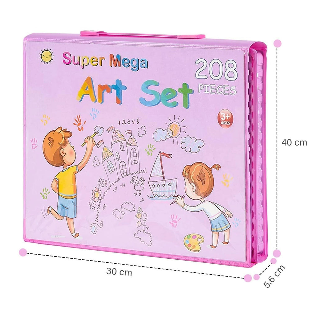Multi-color art supplies and drawing tools