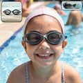 Kids UV protection swimming goggles with anti-fog lens and comfortable fit