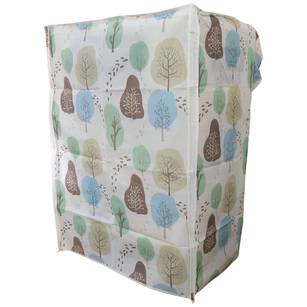 Decorative cartoon pattern adding charm to the PEVA washing machine cover.