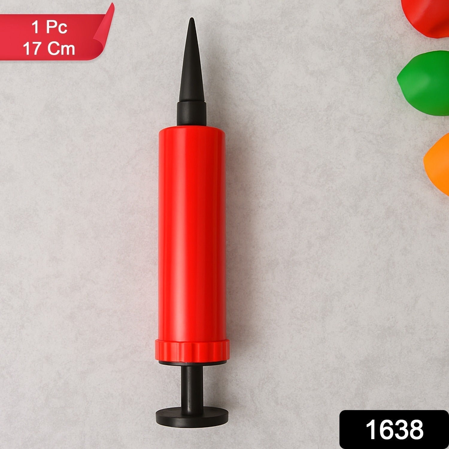 Manual balloon air pump inflating party balloons efficiently
